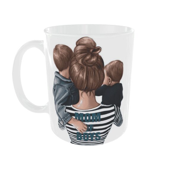 Tasse "Maman et Ses Deux Garçons" - Un Hommage à l'Amour Maternel