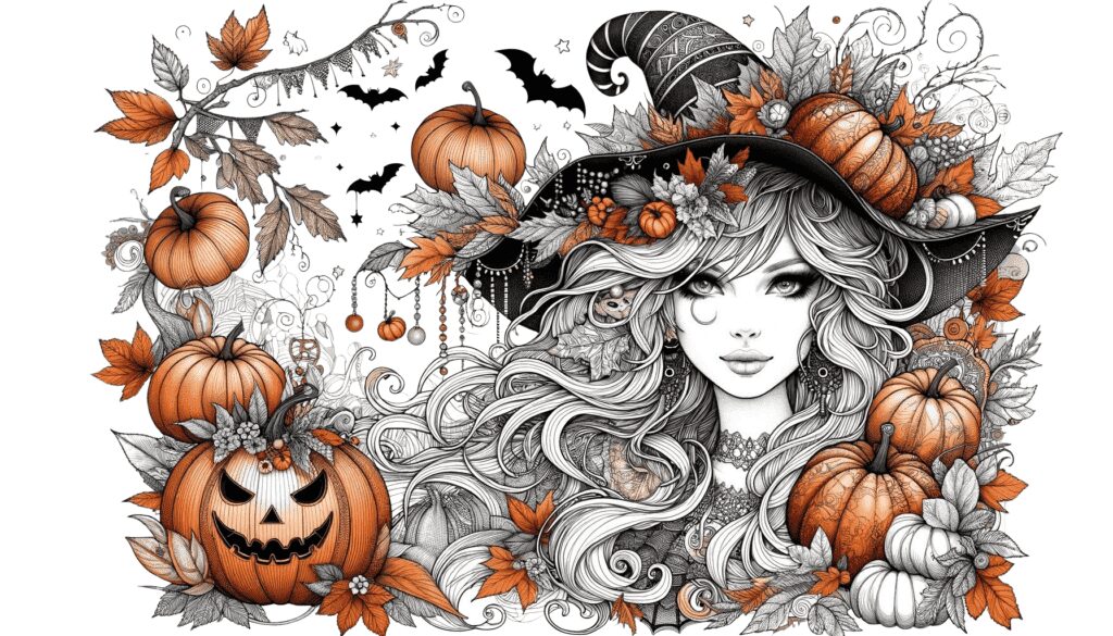 Coloriage Adulte Halloween