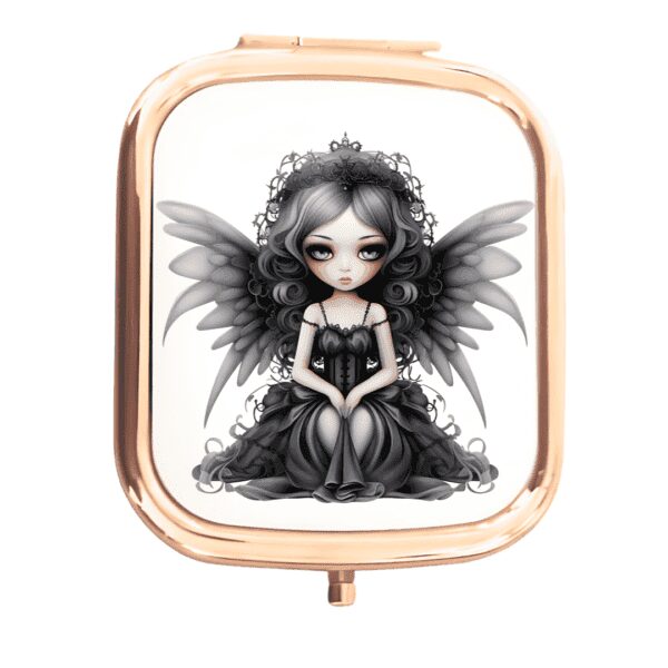 Miroir de Poche Gothique