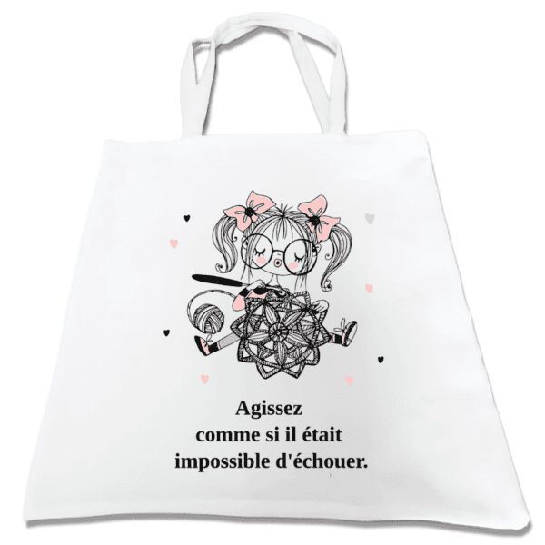 Tote Bag "Action et Succès"