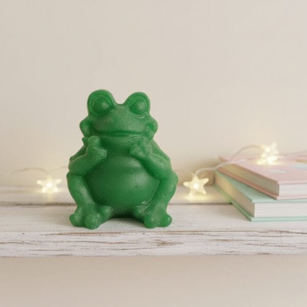 Grenouille Assise en Résine