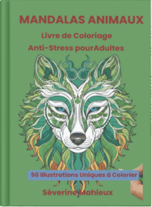 livre coloriage Art Thérapie 50 Mandalas Animaux Séverine Mahieux